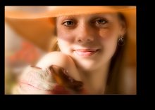 Her orange hat / ***