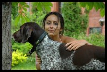 Girl and Doggie / ***