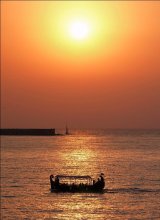 Gold sunset ... / ***