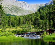 Emerald Necklace mountain lake / ***