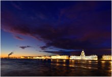 Sunset over the University Embankment / ***