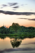 Sunset on the pond / ***