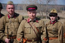Reconstruction of one of the battles of the Great Patriotic War / ***