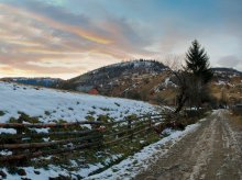 Carpathian Christmas Sunset / *****