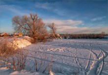 At the edge of the village / ***