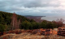 The Curonian Spit. Before dawn. / ***