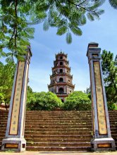 Thien Mu Pagoda in Hue / ***