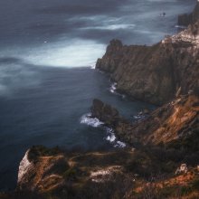 The rocky coast of the Crimea / ***