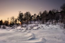 Temple at dusk / ***