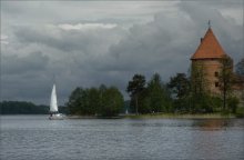 The clouds over the lake Galve / ***