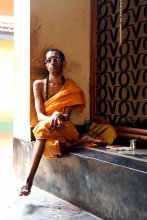 A Brahmin in a temple / ***