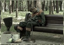 Janitor sleeps sluzhbaidet ... / ***