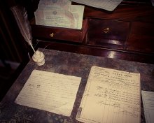 Secretary of the XIX century / ***