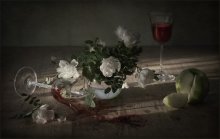 White rose, passion culprit ... / ***
