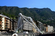 Bridge of Andorra la Vella. / ***