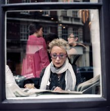 Stranger in a cafe on the Marylebone / ***