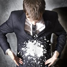 Stained jacket / ***