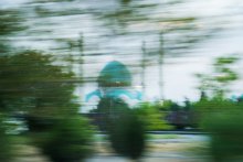 Geokdepe - morning - Mosque / ***