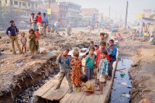 Slums of Patna, the capital of Bihar / ***