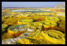Yellow salt volcano Dalol .... / ***