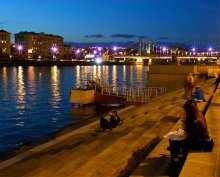 about an evening promenade / - - -