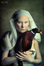 Portrait with a pheasant / ***