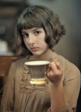 Girl with cup / ***