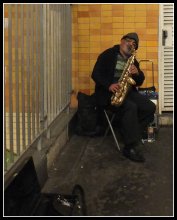 Sax in the Paris Metro .. / ***