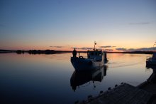 getting ready for mooring *** / ***