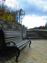 Bench in the park / ***