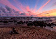Pyrotechnics sunset / ***
