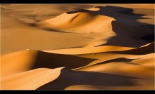 The geometry of the sand .... Libya. / ***