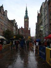 Gdansk, Poland. Rain. / ***