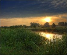 Morning on the Western Berezina / ISO 200, F 18, Tv 1/40