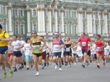 sprint at the palace square / ***