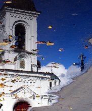 Polotsk in autumn puddles / ***