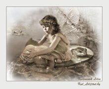 Postcard of the little elf / ***