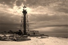 The old lighthouse (sepia) / ***