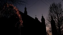Franciscan church in the evening / ***