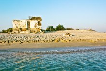 beach in the peaceful / ***