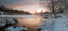 frosty morning by the river / ***