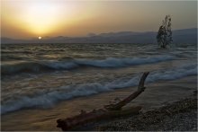 Sunset on the Sea of ​​Galilee / ***