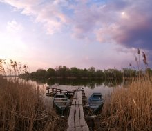 A warm spring evening / ***