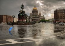 in St. Petersburg today rains / **************
