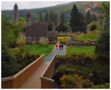... About visiting historical monuments ... / ...Glendalough Abbey...