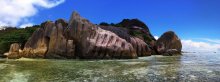 Rocks on the beach Anse Aux Cedres / ***