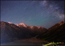 Night at the Big Almaty Lake / ----------