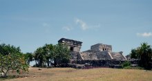 Temple of the Descending God, and Fort Castillo. / ***