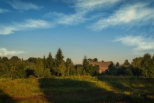 Cabin in the woods hiding. / ***