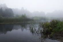 Fog on the river Cherekha / ***